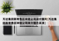 万达集团新零售区块链公司简介图片[万达集团新零售区块链公司简介图片高清]